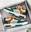 Multi colour trendy sneakers